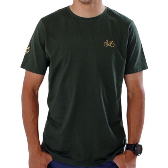 Pave T-shirt Mens Large Green Semi Slim Fit - Picture 1 of 1